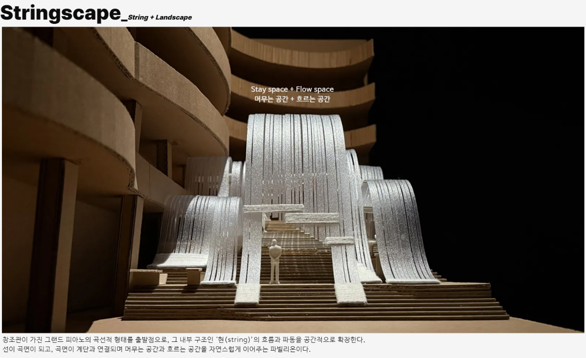String Architecture Project 건축대학 사이버갤러리